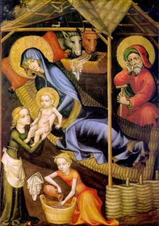 15th Century Nativity Scene From An Unknown Austran Artist